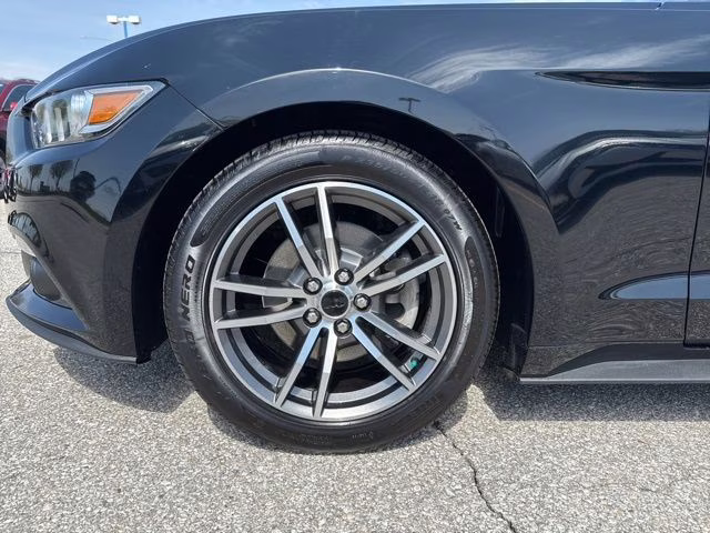 2017 Shadow Black Ford Mustang EcoBoost Premium RWD Convertible