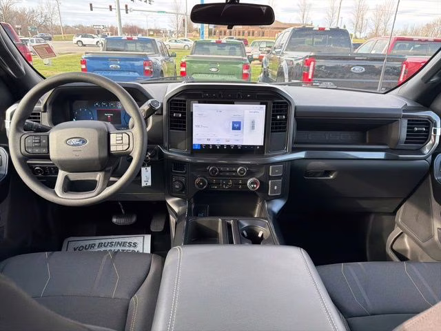 2024 Silver Metallic Ford F-150 STX 4X4 Truck