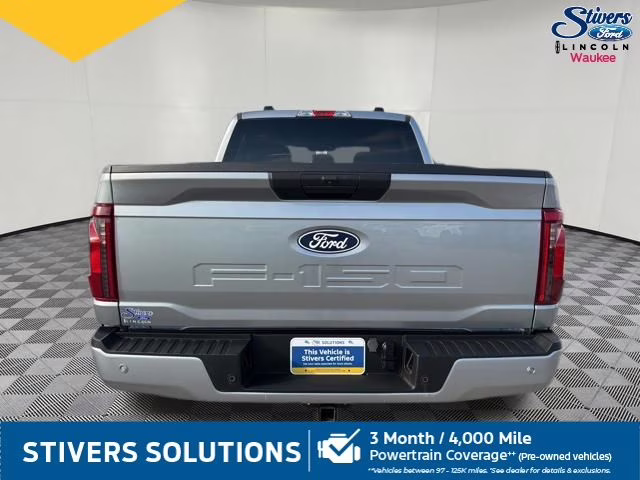 2024 Silver Metallic Ford F-150 STX 4X4 Truck