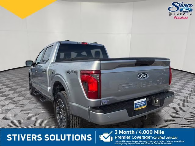 2024 Silver Metallic Ford F-150 STX 4X4 Truck