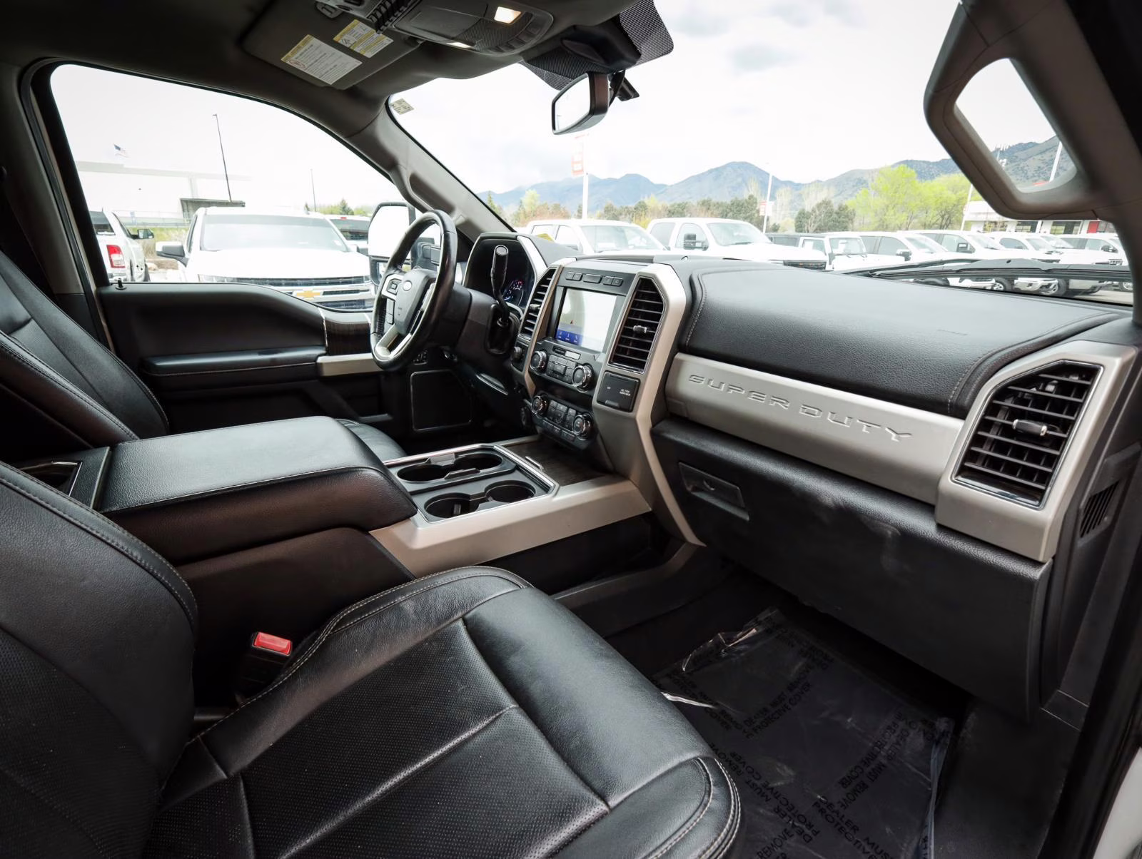 2020 Agate Black Ford Super Duty F-450 DRW LARIAT 4X4 Truck