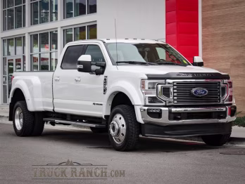2020 White Ford Super Duty F-450 DRW Lariat 4X4 Truck