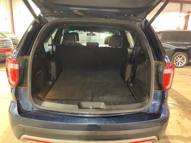 2017 Blue Ford Explorer Limited 4X4 SUV