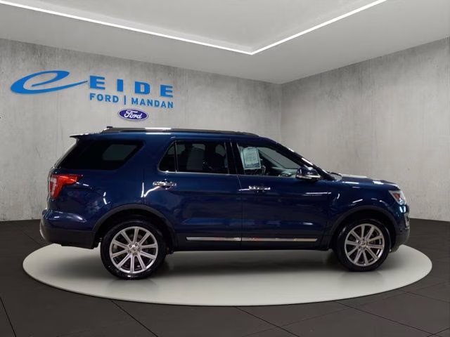 2017 Blue Ford Explorer Limited 4X4 SUV