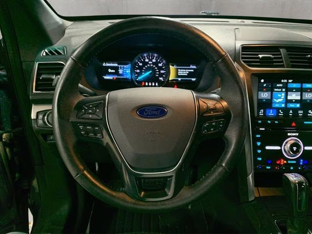 2017 Blue Ford Explorer Limited 4X4 SUV