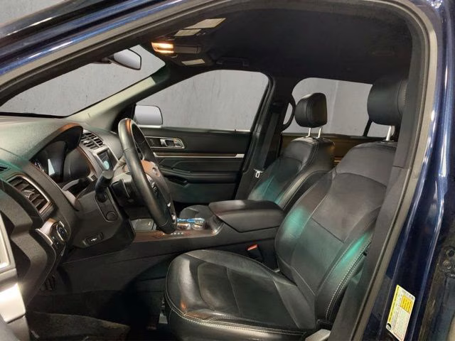 2017 Blue Ford Explorer Limited 4X4 SUV