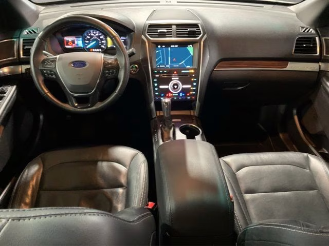 2017 Blue Ford Explorer Limited 4X4 SUV