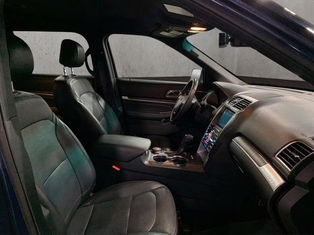 2017 Blue Ford Explorer Limited 4X4 SUV