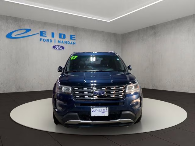 2017 Blue Ford Explorer Limited 4X4 SUV
