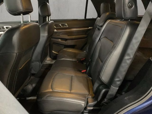 2017 Blue Ford Explorer Limited 4X4 SUV