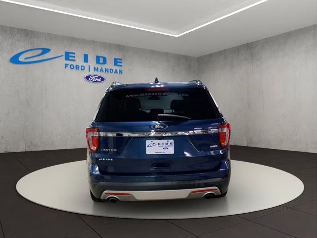 2017 Blue Ford Explorer Limited 4X4 SUV