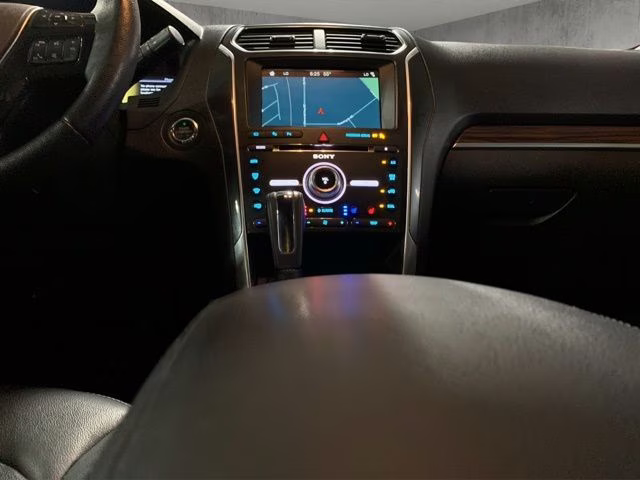 2017 Blue Ford Explorer Limited 4X4 SUV