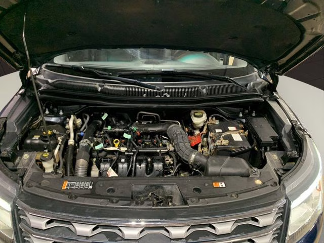 2017 Blue Ford Explorer Limited 4X4 SUV