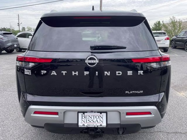 2024 Super Black Nissan Pathfinder Platinum FWD SUV