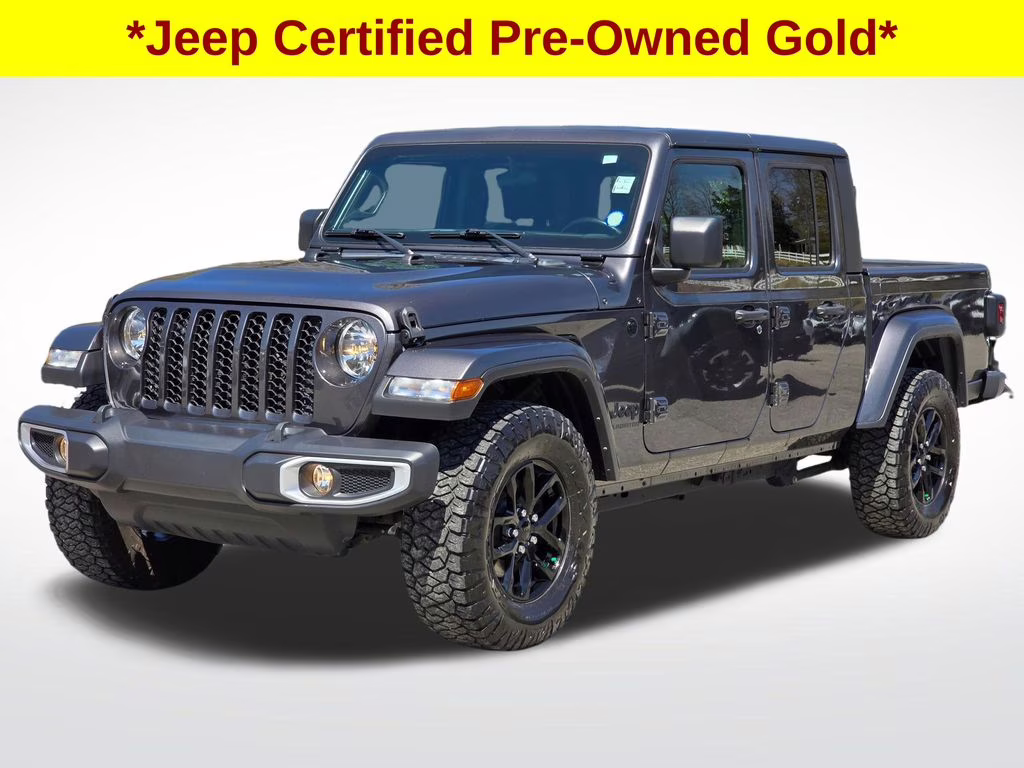 2021 Granite Crystal Metallic Clearcoat Jeep Gladiator Sport 4X4 Truck
