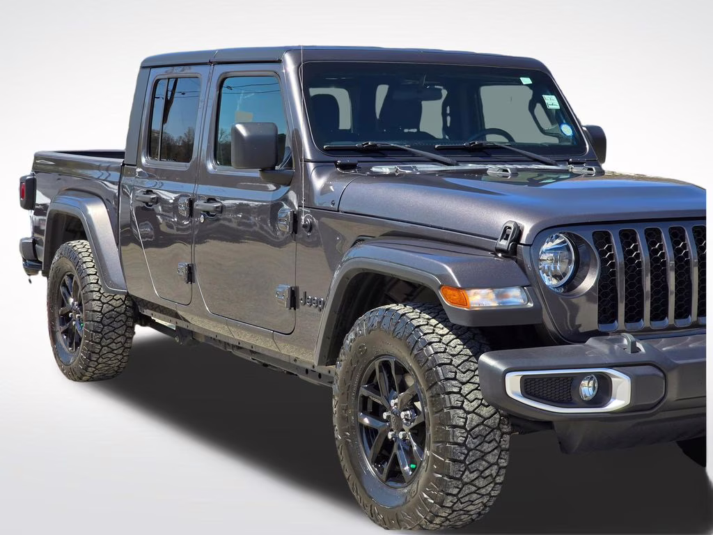 2021 Granite Crystal Metallic Clearcoat Jeep Gladiator Sport 4X4 Truck