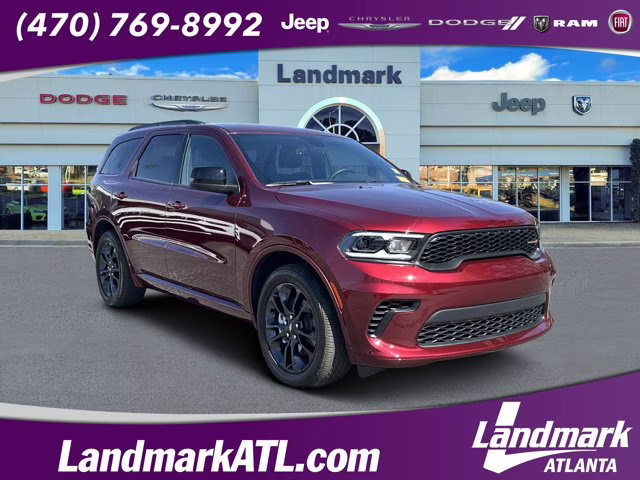 2025 Octane Red Pearlcoat Dodge Durango GT RWD SUV