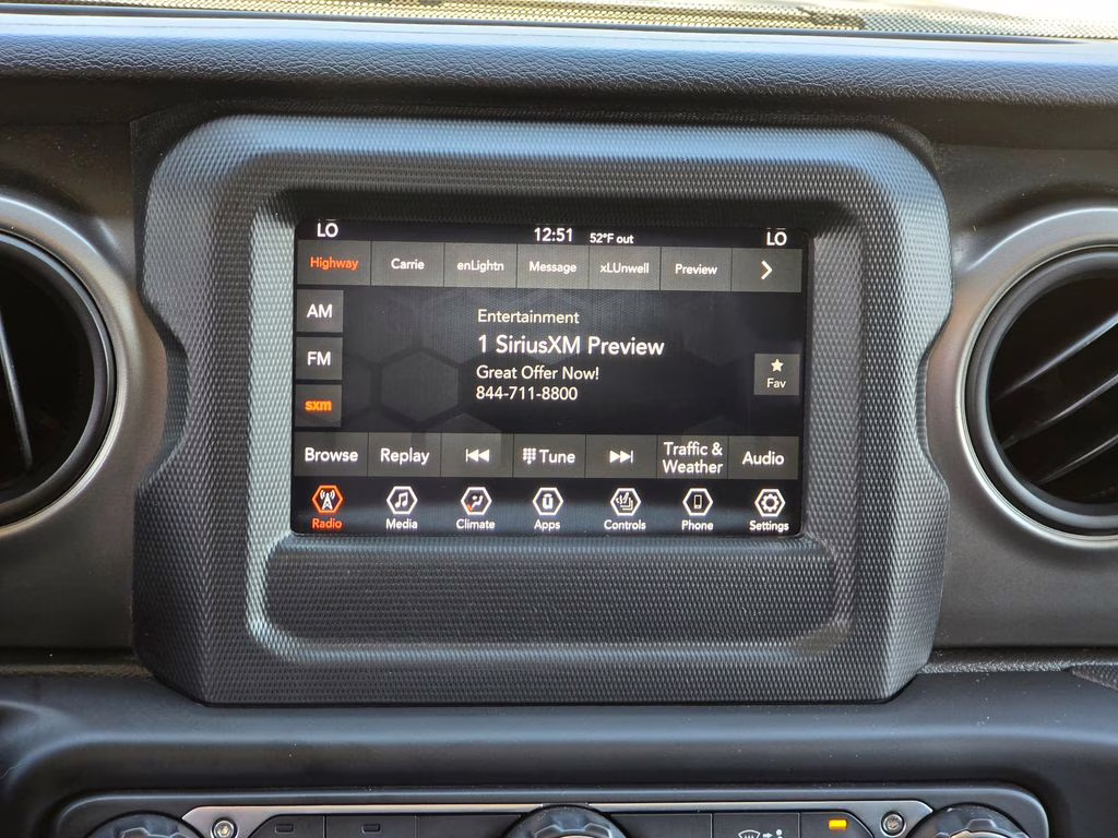 2021 Granite Crystal Metallic Clearcoat Jeep Gladiator Sport 4X4 Truck