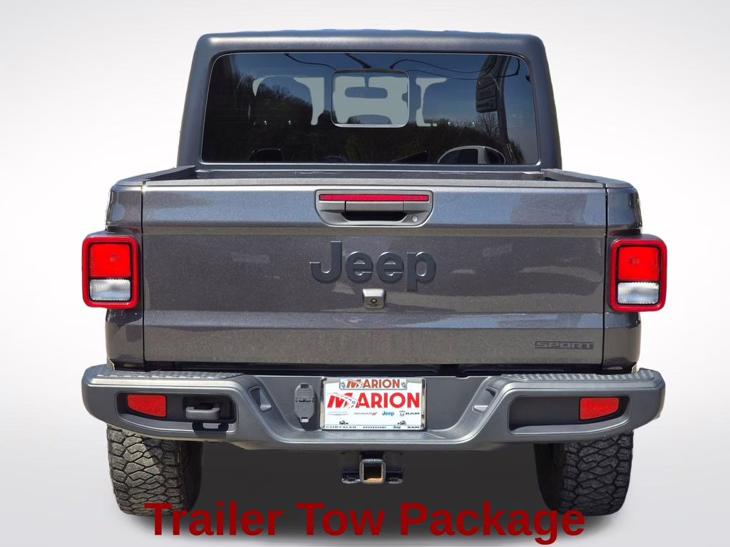 2021 Granite Crystal Metallic Clearcoat Jeep Gladiator Sport 4X4 Truck