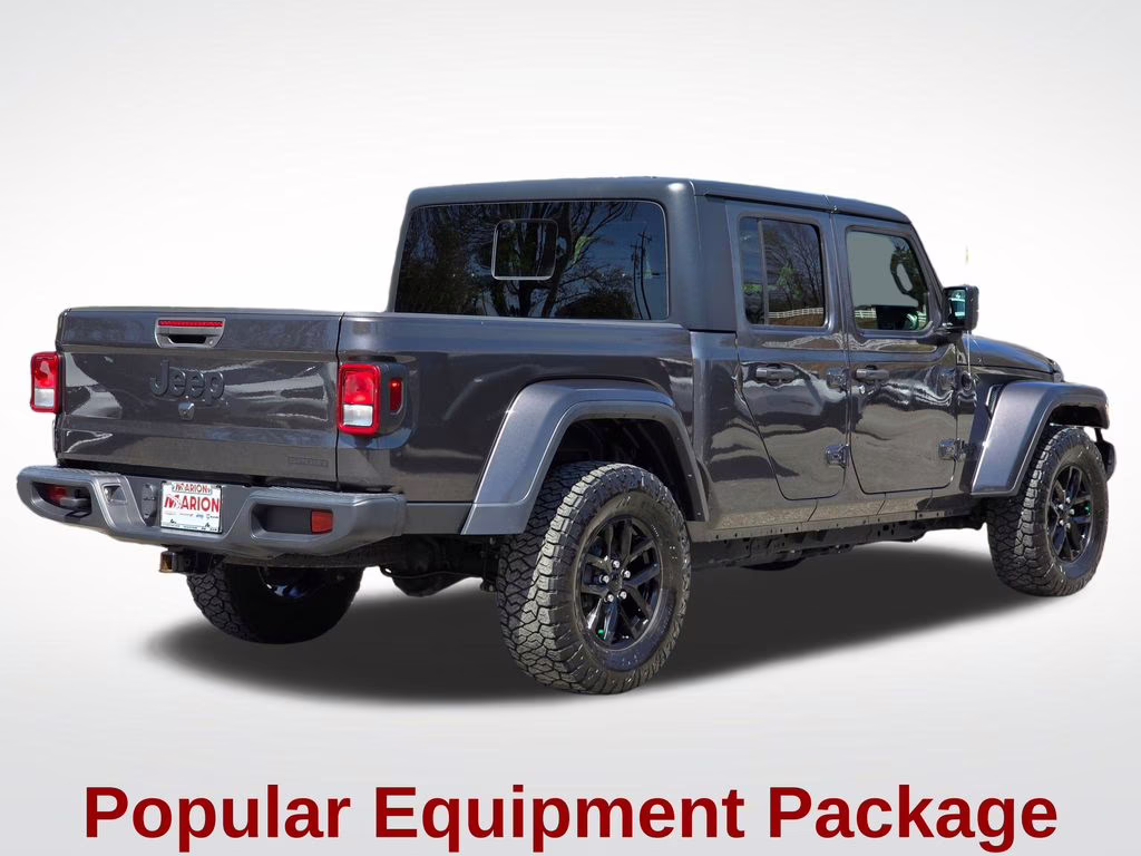 2021 Granite Crystal Metallic Clearcoat Jeep Gladiator Sport 4X4 Truck