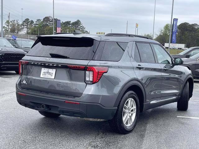 2025 Carbonized Gray Metallic Ford Explorer Active RWD SUV
