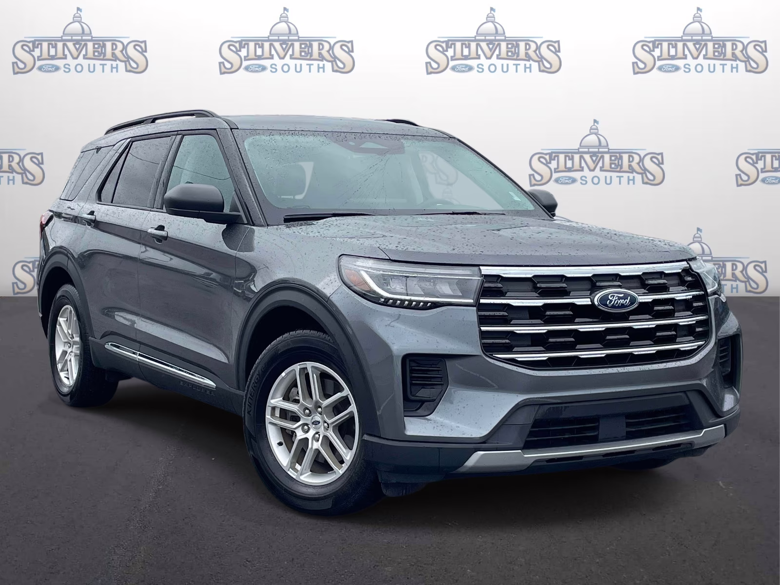 2025 Carbonized Gray Metallic Ford Explorer Active RWD SUV