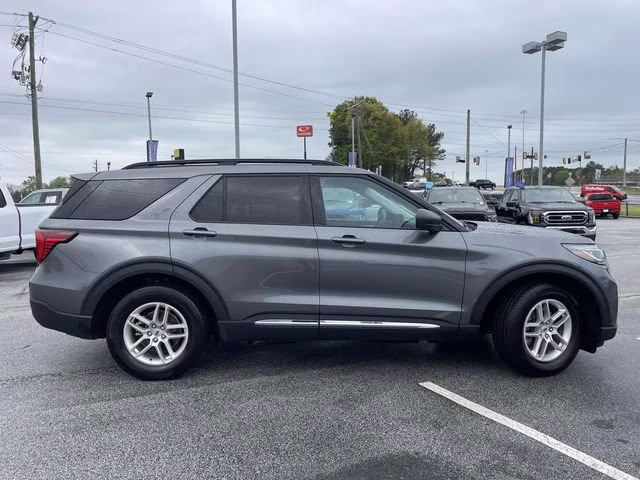 2025 Carbonized Gray Metallic Ford Explorer Active RWD SUV