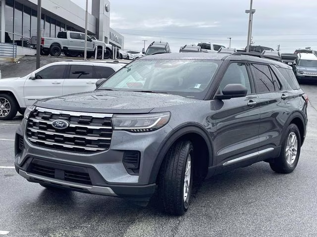2025 Carbonized Gray Metallic Ford Explorer Active RWD SUV