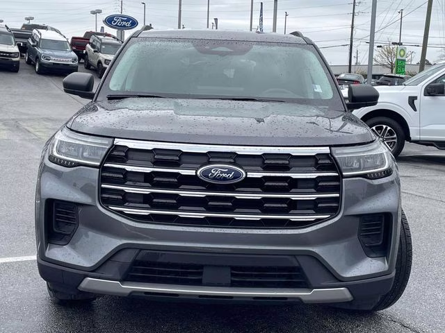 2025 Carbonized Gray Metallic Ford Explorer Active RWD SUV