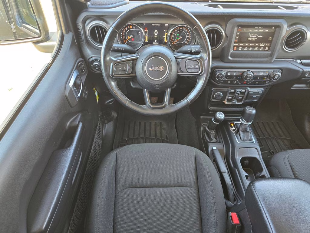 2021 Granite Crystal Metallic Clearcoat Jeep Gladiator Sport 4X4 Truck