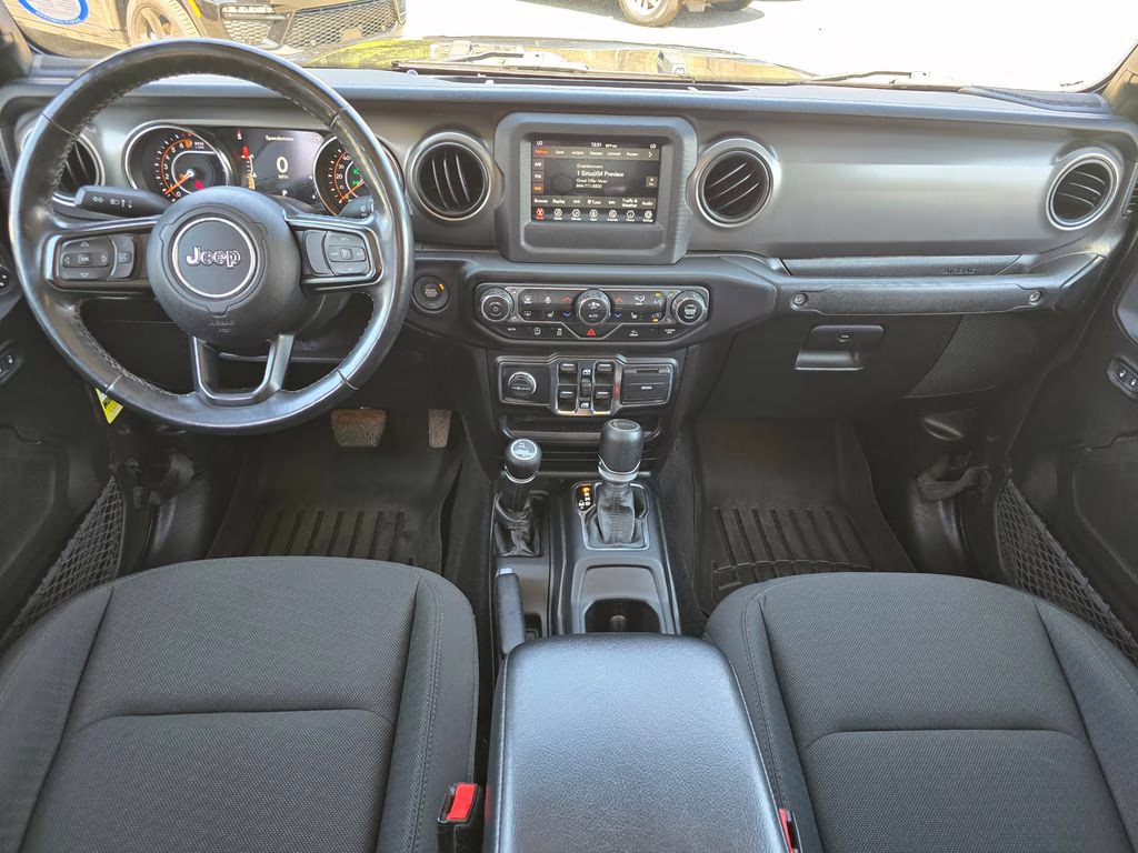 2021 Granite Crystal Metallic Clearcoat Jeep Gladiator Sport 4X4 Truck