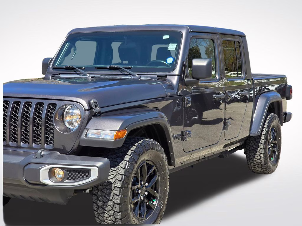 2021 Granite Crystal Metallic Clearcoat Jeep Gladiator Sport 4X4 Truck