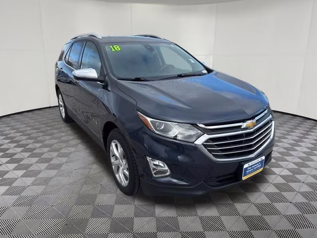 2018 Storm Blue Metallic Chevrolet Equinox Premier FWD SUV