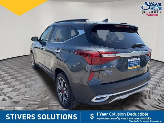 2022 Gravity Gray Kia Seltos SX AWD SUV