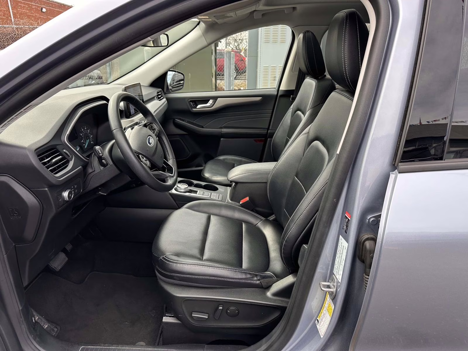 2022 Iced Blue Silver Metallic Ford Escape SEL AWD AWD SUV