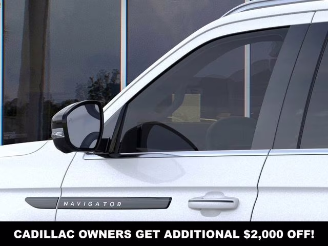2026 Star White Metallic Tri-Coat Lincoln Navigator L Black Label 4X4 SUV