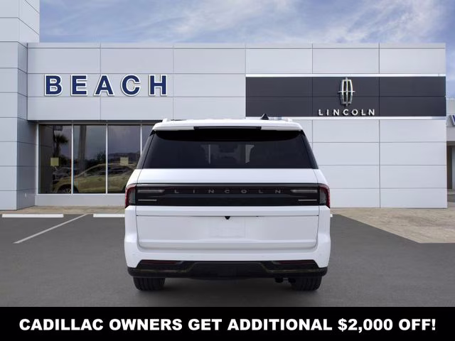 2026 Star White Metallic Tri-Coat Lincoln Navigator L Black Label 4X4 SUV