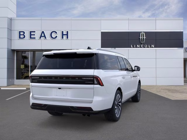 2026 Star White Metallic Tri-Coat Lincoln Navigator L Black Label 4X4 SUV
