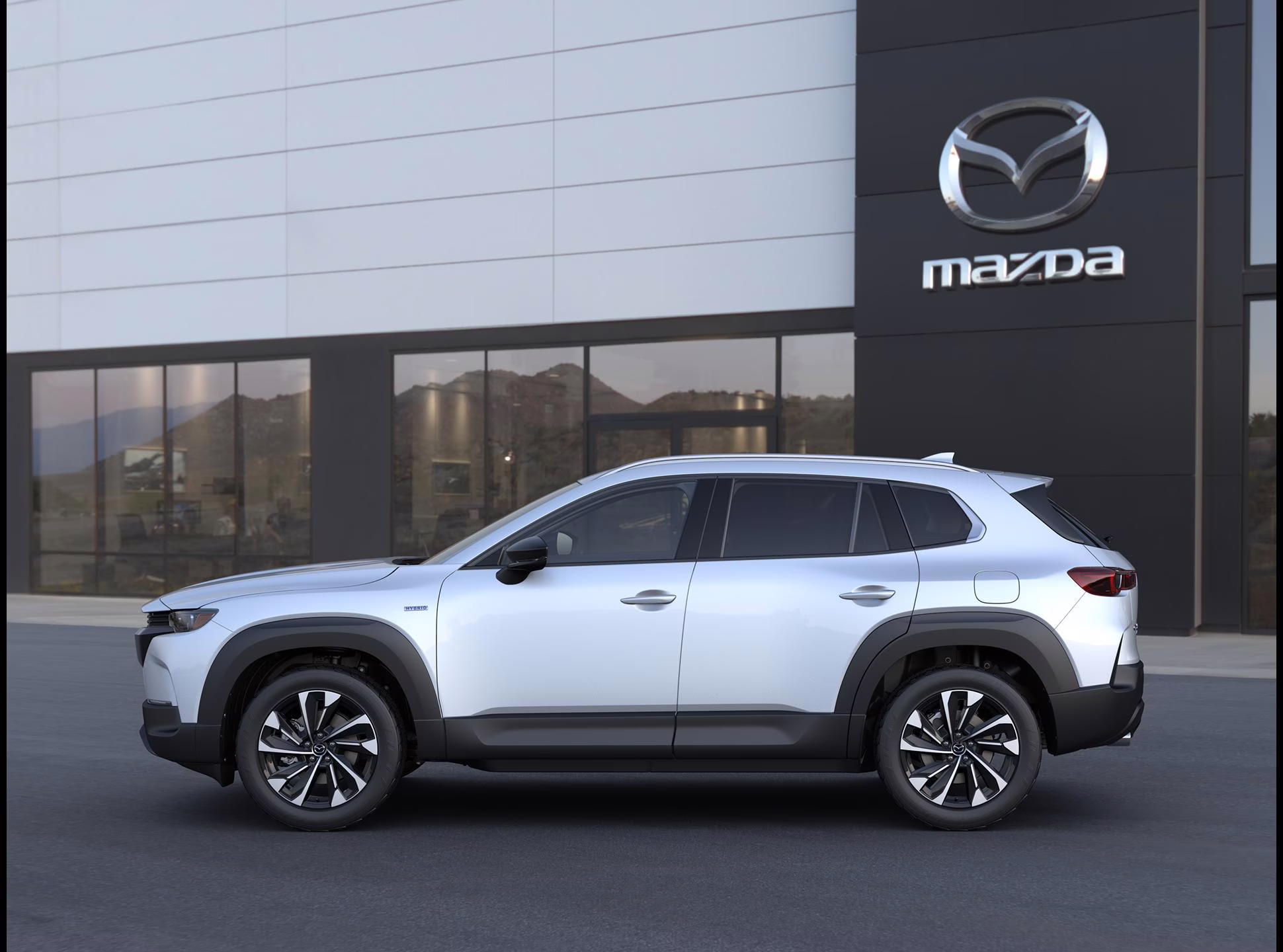 2026 Wind Chill Pearl Mazda Mazda CX-50 Hybrid Premium Plus AWD SUV