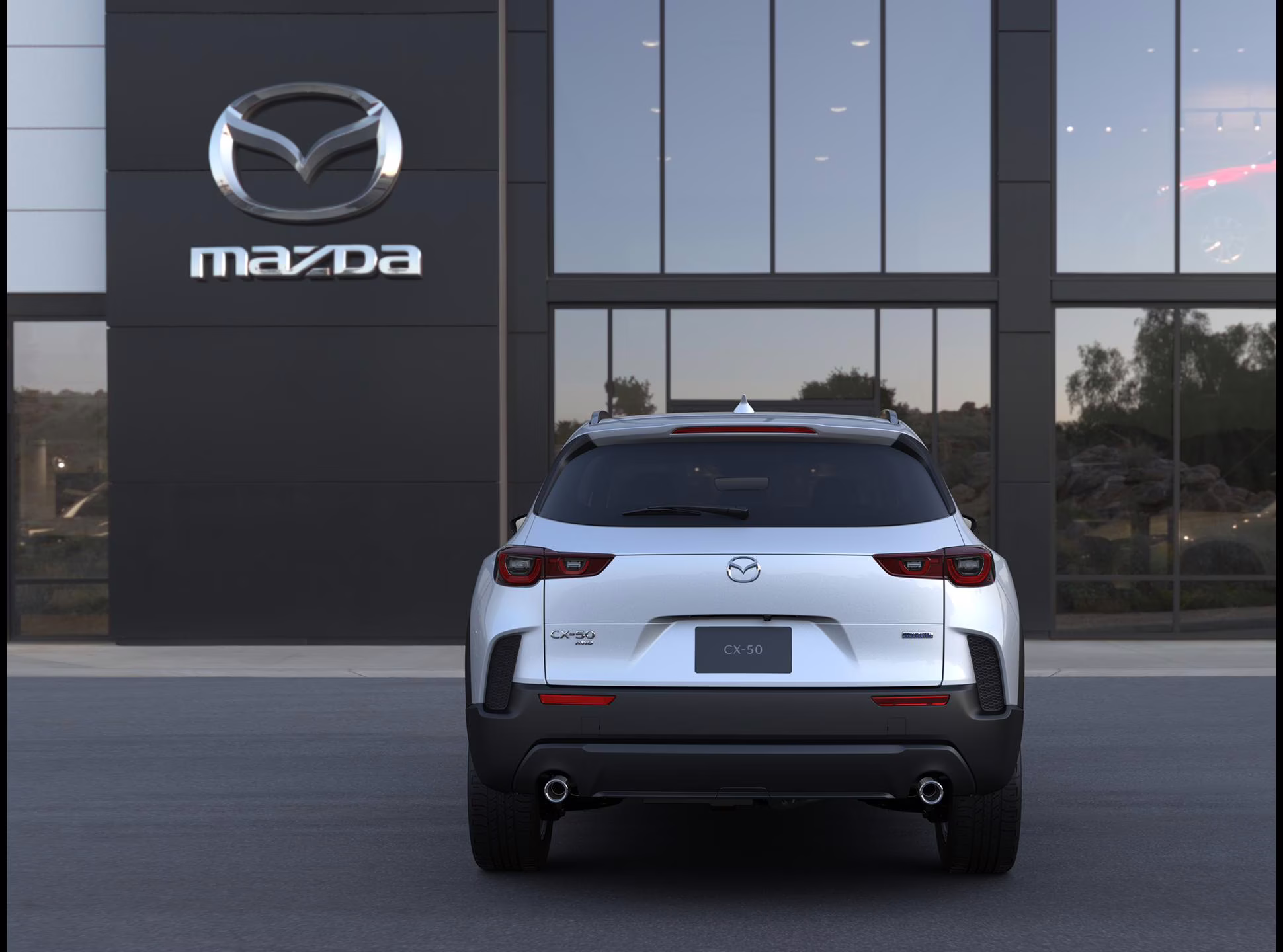 2026 Wind Chill Pearl Mazda Mazda CX-50 Hybrid Premium Plus AWD SUV