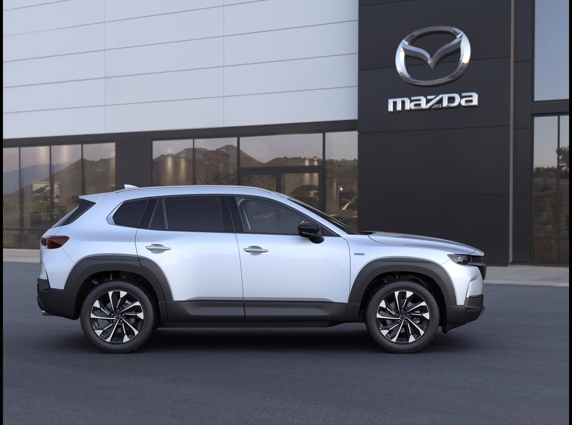 2026 Wind Chill Pearl Mazda Mazda CX-50 Hybrid Premium Plus AWD SUV