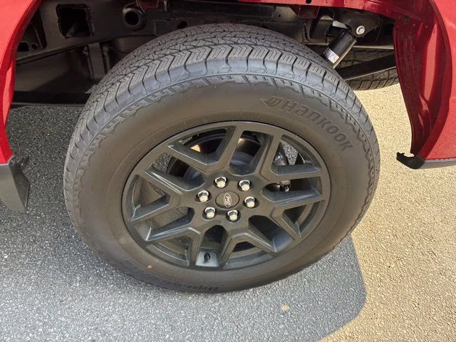 2025 Rapid Red Metallic Tinted Clearcoat Ford F-150 STX 4X4 Truck