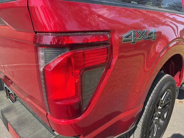 2025 Rapid Red Metallic Tinted Clearcoat Ford F-150 STX 4X4 Truck