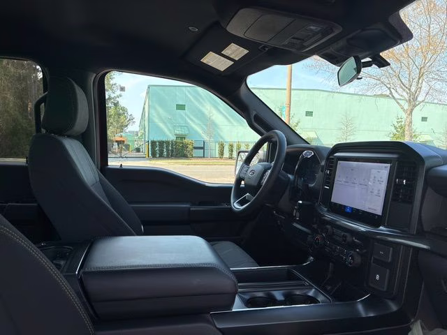 2025 Rapid Red Metallic Tinted Clearcoat Ford F-150 STX 4X4 Truck