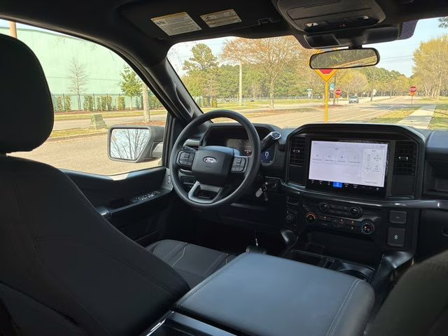 2025 Rapid Red Metallic Tinted Clearcoat Ford F-150 STX 4X4 Truck