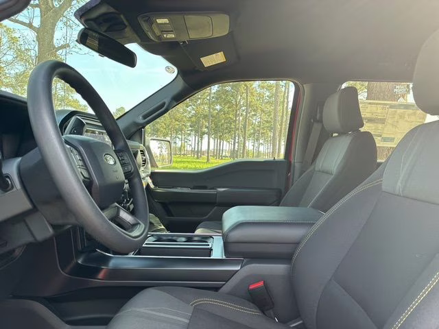 2025 Rapid Red Metallic Tinted Clearcoat Ford F-150 STX 4X4 Truck