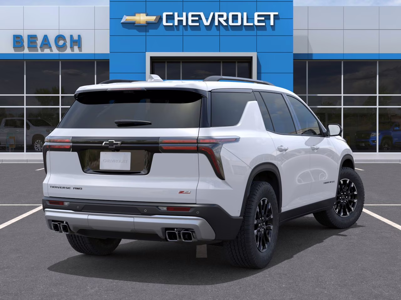 2026 Polar White Tricoat Chevrolet Traverse Z71 AWD SUV