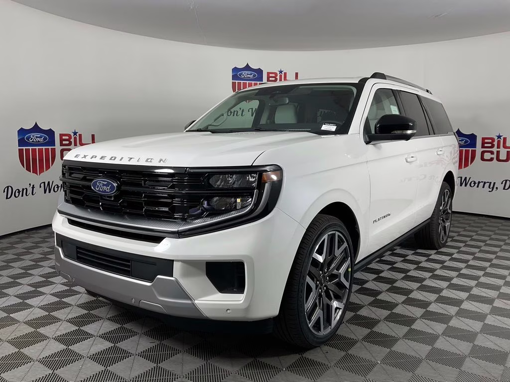 2026 White Ford Expedition Platinum 4X4 SUV