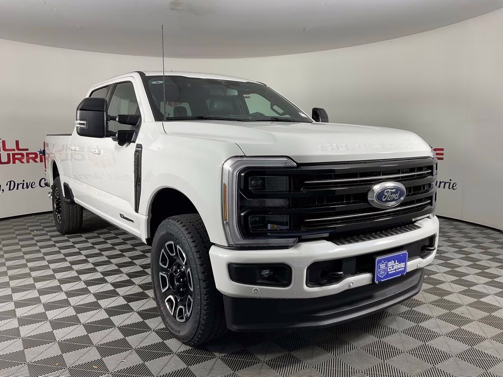 2026 White Ford Super Duty F-250 SRW Platinum 4X4 Truck