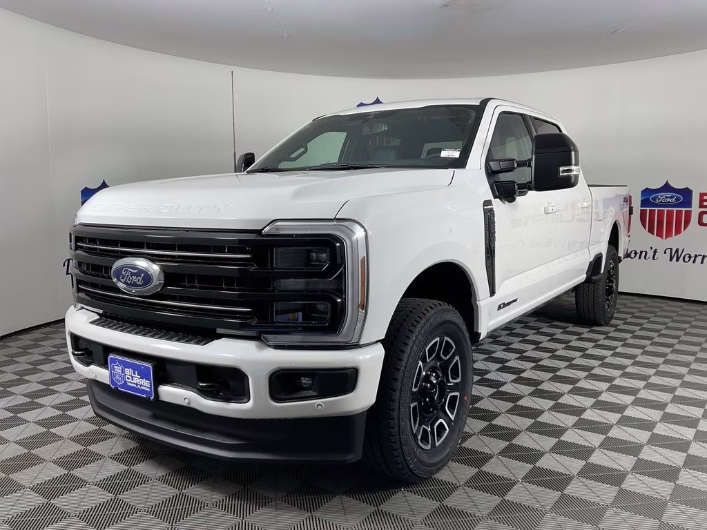 2026 White Ford Super Duty F-250 SRW Platinum 4X4 Truck